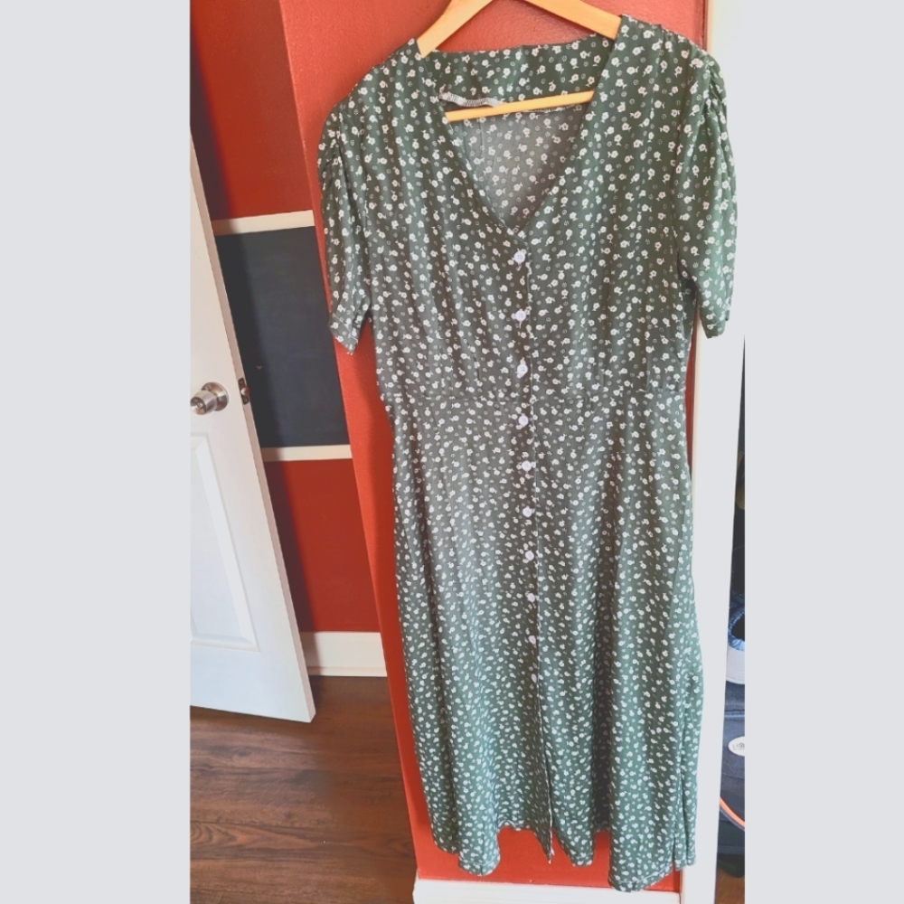 Vintage Floral Dress